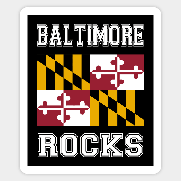 Baltimore Rocks Sticker by RockettGraph1cs